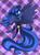 Size: 2865x3877 | Tagged: safe, artist:pellsya, princess luna, g4, female, flying, high res, solo, spread wings