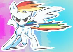 Size: 984x705 | Tagged: safe, artist:ladyb0ner, rainbow dash, g4, female, solo