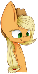 Size: 1475x2842 | Tagged: safe, artist:vampdoq, applejack, g4, female, impossibly large ears, solo