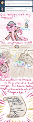Size: 500x1800 | Tagged: safe, artist:alipes, pinkie pie, rocky, ask pinkie pierate, g4, ask, pirate, tumblr