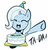 Size: 1781x1850 | Tagged: safe, artist:maren, trixie, pony, unicorn, g4, birthday, eyes closed, female, happy, happy birthday, mare, open mouth, solo