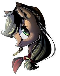 Size: 2336x2976 | Tagged: safe, artist:bonbrony, applejack, g4, female, high res, simple background, solo