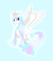 Size: 800x919 | Tagged: safe, artist:svanefrost, oc, oc only, alicorn, pony, alicorn oc, princess, solo