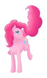 Size: 600x983 | Tagged: safe, artist:svanefrost, pinkie pie, g4, female, solo