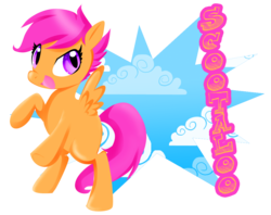 Size: 1008x797 | Tagged: safe, artist:geekoflove, scootaloo, g4, female, solo