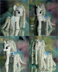 Size: 820x1024 | Tagged: safe, artist:wylf, rarity, g4, brushable, customized toy, irl, photo, solo, toy