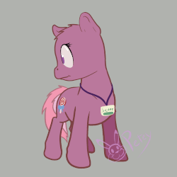 Size: 500x500 | Tagged: safe, artist:pikapetey, oc, oc only, earth pony, pony, animated, frame by frame, pastacon, solo
