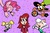 Size: 4500x3000 | Tagged: safe, artist:joeywaggoner, pinkie pie, alien, cat, earth pony, human, pony, anthro, g4, anthro with ponies, banjo, birthday, bubbles (powerpuff girls), cats don't dance, crossover, cute, high res, lauren faust, musical instrument, sawyer (cats don't dance), the powerpuff girls, wander (wander over yonder), wander over yonder