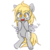 Size: 500x500 | Tagged: safe, artist:c-minded, derpy hooves, pegasus, pony, g4, female, mare, pixiv, solo