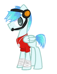 Size: 404x529 | Tagged: safe, artist:dj-acid-rain, pony, ponified, scout (tf2), solo, team fortress 2