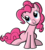 Size: 1296x1432 | Tagged: safe, artist:quarium, pinkie pie, g4, female, simple background, solo, transparent background, vector