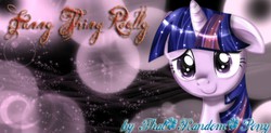 Size: 900x444 | Tagged: safe, artist:panzertank, twilight sparkle, pony, unicorn, g4, female, floppy ears, love, mare, solo