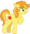 Size: 900x1036 | Tagged: safe, artist:dey-chan, braeburn, earth pony, pony, g4, male, missing accessory, simple background, solo, stallion, transparent background, vector