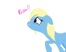 Size: 3400x2700 | Tagged: safe, artist:coinpo, oc, oc only, oc:herpy scratch, earth pony, pony, herpes, high res, kissing, kissu, solo