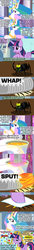 Size: 1120x8190 | Tagged: safe, artist:beavernator, princess celestia, twilight sparkle, alicorn, pony, spider, g4, comic, drama, female, magicky friendship stuff, mare, super ultra mega-princess twilight, twilicorn spotlight drama, twilight sparkle (alicorn), unamused