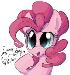 Size: 1142x1232 | Tagged: safe, artist:dotkwa, pinkie pie, g4, female, pixiv, solo