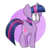 Size: 1000x1000 | Tagged: safe, artist:m1ss-m3l0dy, twilight sparkle, alicorn, pony, g4, female, mare, solo, twilight sparkle (alicorn)