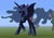 Size: 573x402 | Tagged: safe, nightmare moon, g4, minecraft, minecraft pixel art, pixel art