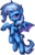 Size: 900x1419 | Tagged: dead source, safe, artist:pyoo-kee-pony, trixie, bat pony, pony, g4, female, mare, race swap, simple background, solo, transparent background