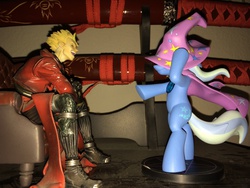 Size: 3264x2448 | Tagged: safe, trixie, g4, figure, figurine, high res, trigun, vash the stampede