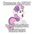 Size: 1024x1024 | Tagged: safe, sweetie belle, g4, drama, humans do what, implied spanking, mouthpiece