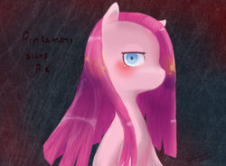 Size: 1410x1038 | Tagged: safe, artist:glaceon803, pinkie pie, g4, female, looking at you, pinkamena diane pie, solo