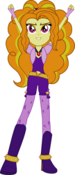 Size: 4209x9788 | Tagged: safe, artist:diamondsword11, adagio dazzle, equestria girls, g4, my little pony equestria girls: rainbow rocks, absurd resolution, boots, clothes, female, fingerless gloves, gem, gloves, shoes, simple background, siren gem, solo, transparent background, vector