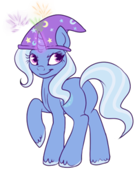 Size: 386x485 | Tagged: safe, artist:lulubell, trixie, pony, unicorn, g4, butt, female, fireworks, mare, plot, simple background, solo, transparent background