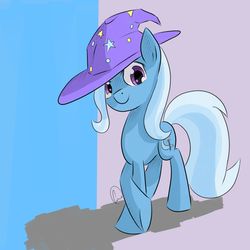 Size: 1024x1024 | Tagged: safe, artist:chaosmalefic, trixie, pony, unicorn, g4, female, mare, solo