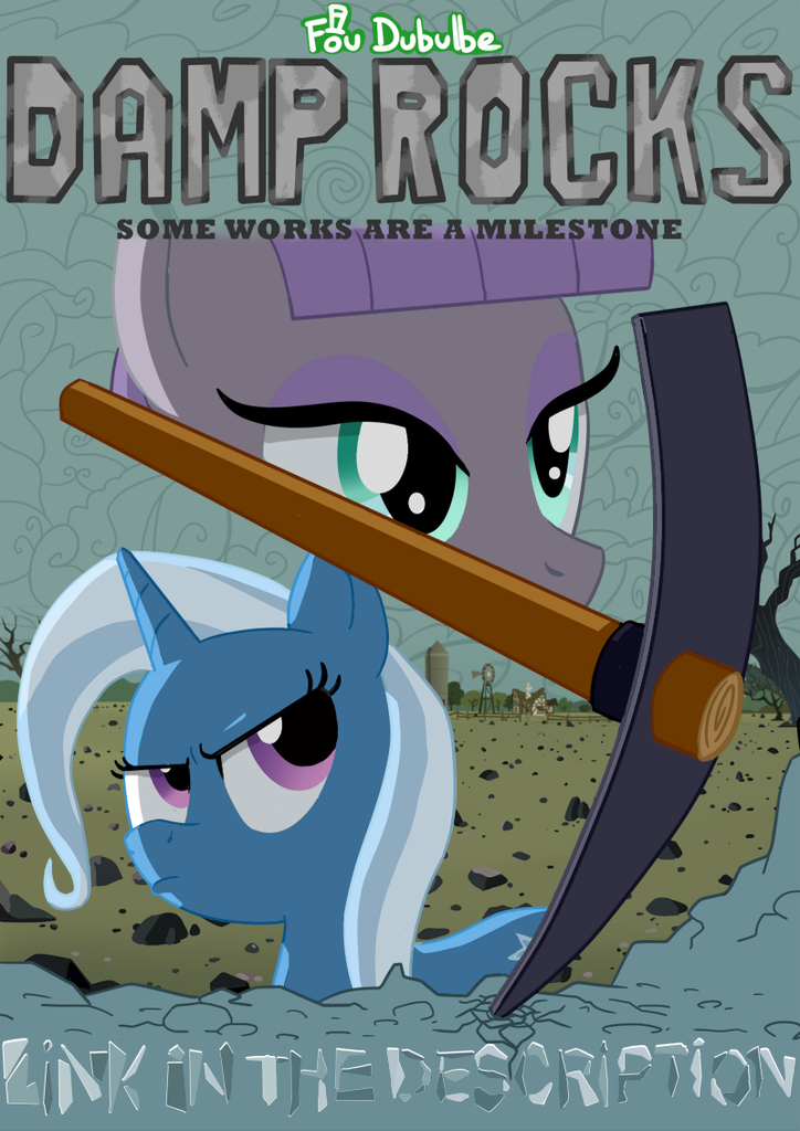 #685013 - safe, artist:foudubulbe, maud pie, trixie, pony, comic:damp ...