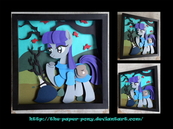 Size: 1280x958 | Tagged: safe, artist:the-paper-pony, boulder (g4), maud pie, g4, female, papercraft, solo