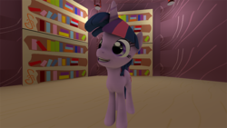 Size: 700x394 | Tagged: safe, twilight sparkle, g4, 3d, female, sfm ponyville, solo, source filmmaker, you don't say