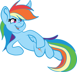 Size: 1757x1643 | Tagged: safe, artist:wolfavenge, rainbow dash, pegasus, pony, g4, female, mare, simple background, smiling, solo, white background