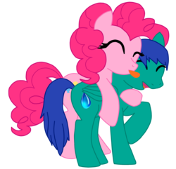 Size: 1599x1544 | Tagged: safe, artist:ponkee, pinkie pie, oc, g4