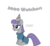 Size: 2967x2758 | Tagged: safe, artist:zacatron94, maud pie, earth pony, pony, g4, dialogue, female, hat, high res, mare, party hat, simple background, sitting, solo, transparent background