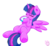 Size: 1180x1087 | Tagged: safe, artist:shadowhulk, twilight sparkle, alicorn, pony, g4, donut, female, mare, simple background, solo, transparent background, twilight sparkle (alicorn), underhoof