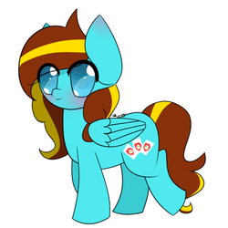 Size: 512x512 | Tagged: safe, artist:sheeppiss, oc, oc only, pegasus, pony, solo