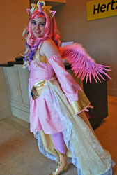 Size: 601x896 | Tagged: safe, artist:necroticsniper, princess cadance, human, g4, cosplay, irl, irl human, photo