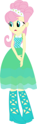 Size: 739x2447 | Tagged: safe, artist:sketchmcreations, edit, vector edit, fluttershy, equestria girls, g4, green isn't your color, clothes, dress, female, inkscape, open mouth, photo shoot, simple background, solo, transparent background, vector