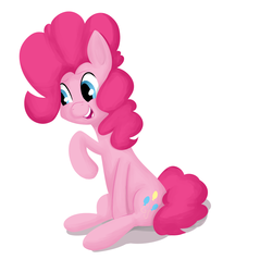 Size: 1652x1730 | Tagged: safe, artist:companioncube, pinkie pie, g4, female, solo