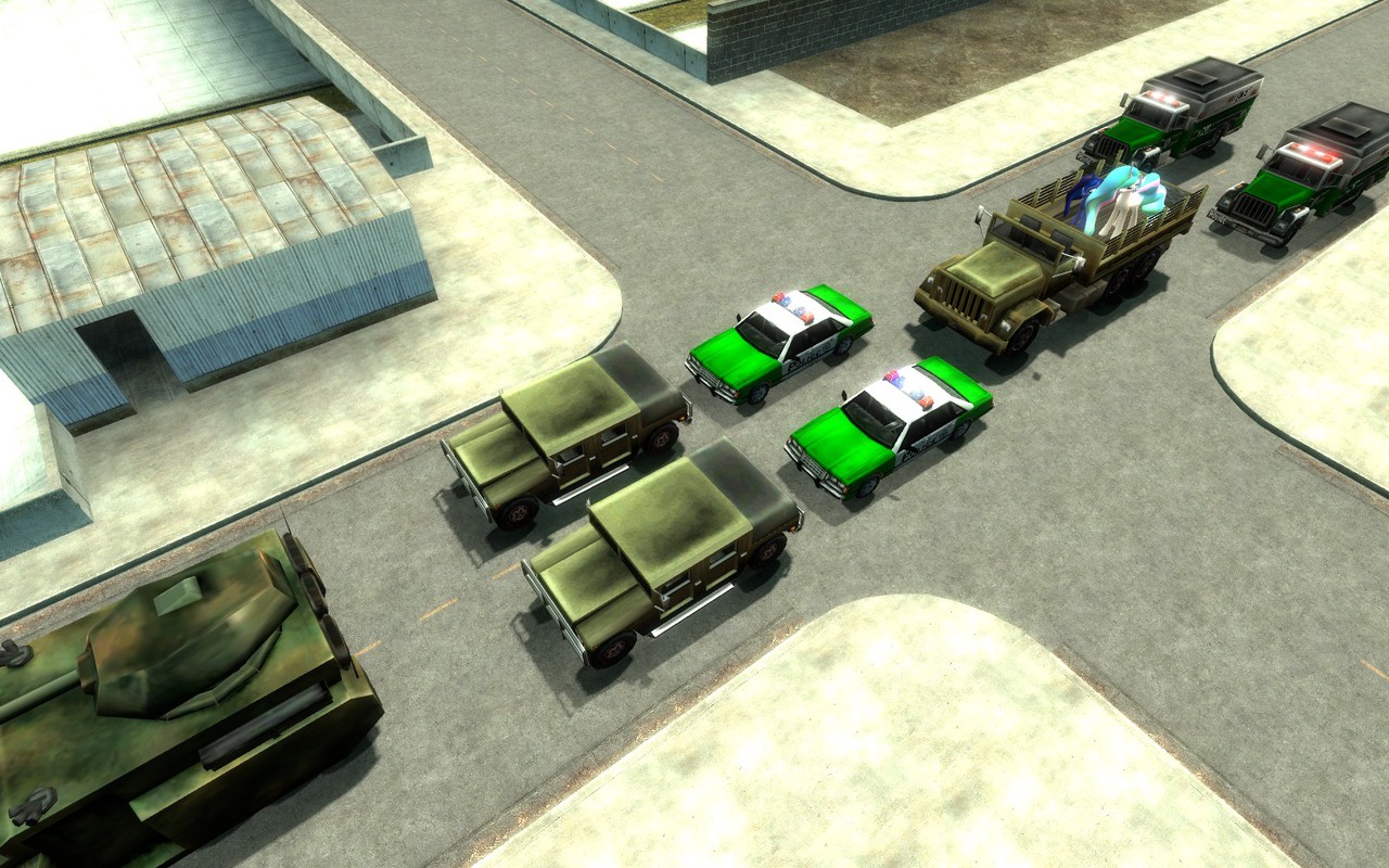 666877 safe, artistsonic5421, princess celestia, princess luna, 3d, car, gmod, grand theft