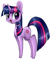 Size: 1110x1291 | Tagged: safe, artist:tidalwav-3, twilight sparkle, pony, unicorn, g4, ear fluff, female, mare, simple background, smiling, solo, white background