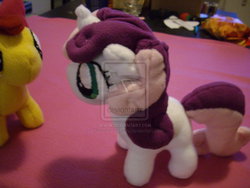 Size: 1024x768 | Tagged: safe, artist:celestia-in-love, sweetie belle, g4, irl, photo, plushie