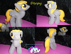 Size: 1024x776 | Tagged: safe, artist:celestia-in-love, derpy hooves, pegasus, pony, g4, female, irl, mare, photo, plushie