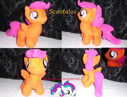 Size: 1024x778 | Tagged: safe, artist:celestia-in-love, scootaloo, g4, irl, photo, plushie