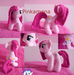 Size: 1024x1047 | Tagged: safe, artist:celestia-in-love, pinkie pie, g4, irl, photo, pinkamena diane pie, plushamena, plushie