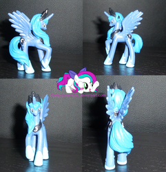 Size: 1024x1064 | Tagged: safe, artist:celestia-in-love, princess luna, g4, customized toy, female, irl, photo, toy