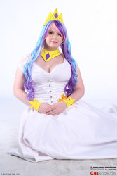 Size: 1024x1536 | Tagged: safe, artist:celestia-in-love, princess celestia, human, g4, cosplay, irl, irl human, photo