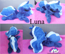 Size: 1024x850 | Tagged: safe, artist:celestia-in-love, princess luna, g4, irl, photo, plushie