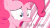 Size: 550x310 | Tagged: safe, pinkie pie, ponies: the anthology 3, g4, animated, atheism, crossover, d:, female, god is dead, nichijou, open mouth, parody, solo, tongue out, vibrating, wide eyes